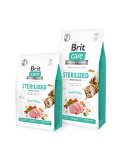 Brit Care Cat Aliment Sec pour Chat Grain-Free STERILIZED URINARY HEALTH